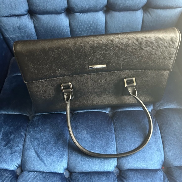Black Leather Tote Bag,All Products : American Fashion Style Bags On Sale